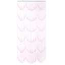 FlavorThings 3 FT X 6 FT 34 Strands Raindrops Pink Iridescent Beaded Curtain Door String Curtain Wall Panel Window Room Divider Blind for Wedding Coffee House Restaurant Parts Home Decoration
