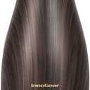 InnoGear Essential Oil Diffuser, Premium 5-in-1 Diffusers for Home Scent Aromatherapy Diffuser Air Desk Humidifier for Bedroom Large Room Office 7 Color LED 2 Mist Mode Waterless Auto Off, Brown