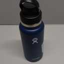 Hydro Flask Water Bottle - Insulated Stainless Steel - Wide Mouth Chug Lid, Non Spill, Leakproof in 32 Oz, Indigo Blue
