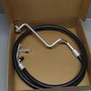 F50-6242-1475 HP Discharge AC Line Compressor to Condenser Hose Assembly Compatible with Peterbilt Kenworth Trucks, Replace 09-1406 683-T9379 T9379 683-2648