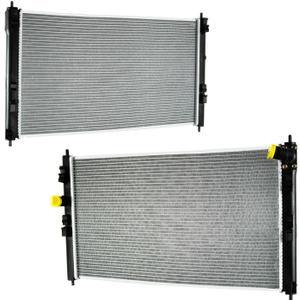 CU13525 Radiator Compatible with 2014-2017 Mitsubishi Lancer 2.0L 2.4L L4 Gas & 2016-2022 Mitsubishi Outlander Sport & 2016-2022 Mitsubishi RVR, 21410W420P, Aluminium Core Cooling Radiator, 1 Pack