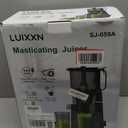 Cold Press Juicer, 5.8" Wide Feed Chute Juice Extractor Machine with 400W, High Juice Yield, Slow Masticating Juicer for Whole Vegetables & Fruits, Light Grey