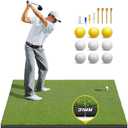 Bltend Golf Mat: 5x4ft & 5x5ft Heavy-Duty Golf Hitting Mats Practice Outdoor/Indoor, Elite Dense Artificial Turf Matt Training Aid for Backyard/Garage/Driving Range/Simulators