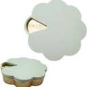 Dosey Twist+Stack Pill Organizer, Weekly & Daily Medicine Organizer Case, Portable Travel Pill Box, Compact Vitamin & Medication Storage Solution, Sage Gold