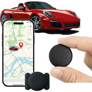 Super Magnetic! 360 Days of Battery Life! Apple Find My Subscription-Free GPS Car Locator - Waterproof and Drop-Proof, Stealth Tracking, 1 Year Only Replacement Not Repair
