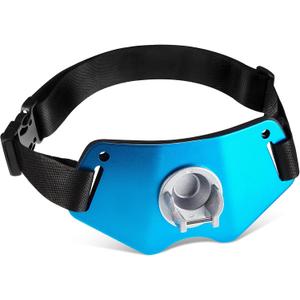 Leyndo Adjustable Fishing Belt with Aluminum Rod Holder, Padded Waist Support for Fighting Fish, Saltwater Shore Boat Fishing Gear for Men Adults