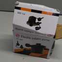 Air Pump Portable Quick-Fill Air Pump with 3 Nozzles,5kPa for Inflatables Mattress Pool Floats Toy Water Raft Bed Boat Pool Toy with 110 US Adaptor and Car-Powered 12v-DC