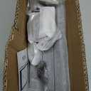 12 Inch Industrial Pipe Shelf Brackets 3/4 Set of 6 - Black Iron Rustic Wall Mounted DIY Shelving Brackets Hanging Custom Pipe Brackets for Floating Shelves