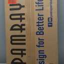 Pamray 32 Inch Small Computer Desk with 2 Drawers for Bedroom Study Writing Home Office Table for Small Spaces Grey