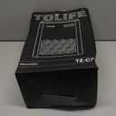 ToLife Dehumidifier for Home 95 OZ Water Tank, 1000 sq.ft Dehumidifiers for Basement Bedroom Bathroom with Auto Shut Off 7 Colors LED Light, Grey