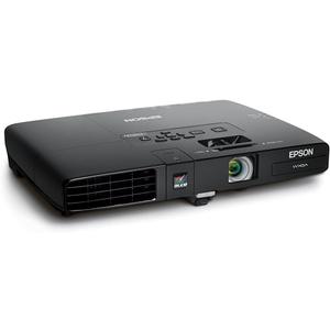 Epson PowerLite 1761W, WXGA, Wireless, 2600 Lumens Color Brightness, 2600 Lumens White Brightness, Ultra Lightweight 3LCD Projector