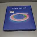 AI LED Neon Rope Light, RGBIC Neon Strip Light with Control of AI Through App & Voice, Compatible with Alexa & Google Assistant, Custom DIY Lighting Effects for Home & Party Decor,16.4ft