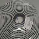 LSGCQ Kerf Weather Stripping Door Seal Strip 26 Ft Q Foam Door Weatherstrip Seal with Slot Card Slot Installation, Easy Cut to Size (Brown)