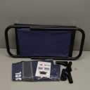 Garden Kneeler and Seat with Upgraded Wide & 3" Thick Kneeling Pad, Heavy Duty Garden Stool with 2 Large Tool Bags, Portable Bench for Weeding, Gardening Gifts for Women, Men, Seniors, Blue