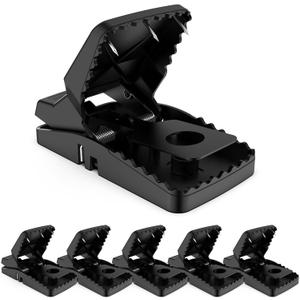 6-Pack Unstoppable Rat Trap with Steel Fangs, Stronger Large Mouse Snap Traps That Kill Instantly, Dispatch More Rodents Faster, Indoor & Outdoor Use and Reusable