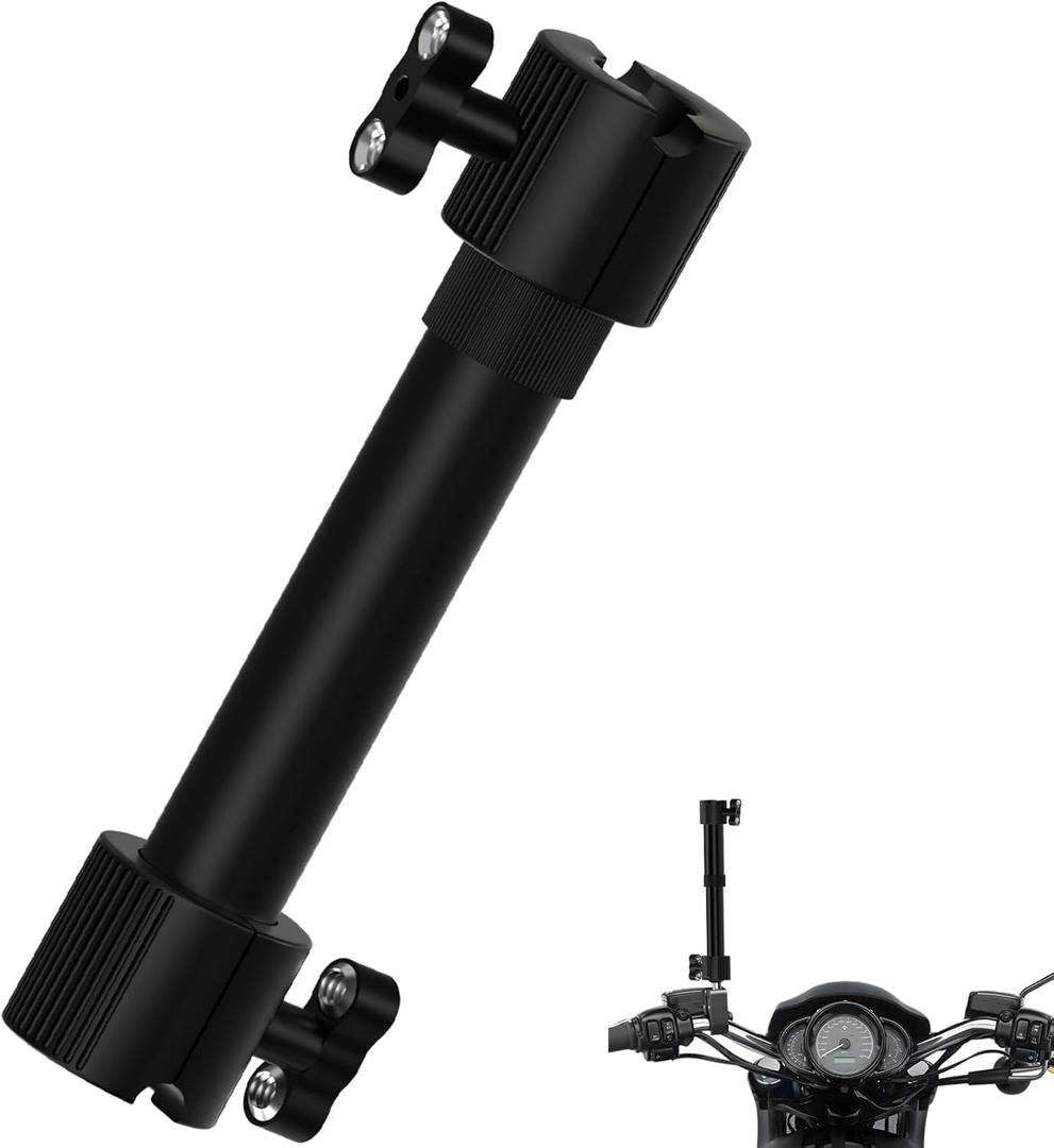 Double Socket Arm,Compatible with RAM mounts Garmin Spherical Component,Long Arm Length 9 to 15 in, Aluminum Structure - Suitable for Connecting Ball and Instrument Panel Installation CB-1in