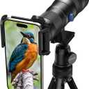 20-60X Zoom Telephoto Lens, Evil Eye High Power HD Telephoto Phone Lens with Tripod and Universal Phone Clip for iPhone 16/15/14/13 Series, Samsung, Android Phone and Most Smartphone