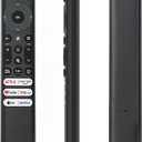 RC813 Remote Control Compatible with TCL Google TV LED QLED 4K UHD Smart TVs Replacement S4 S5 Q6 QM7 Series, 40ft Range, Netflix Shortcut Large Button Design