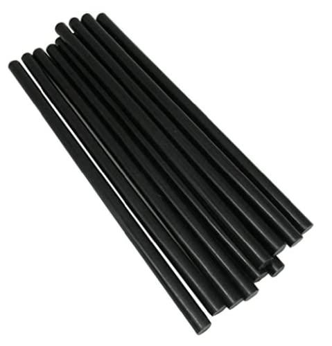 18 Pack Black Hot Glue Sticks,0.43 X 7.48 Inch Hot Glue Sticks for Crafting,Home Decoration And DIY Art Craft