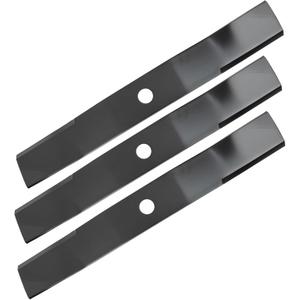 Keycci M136195 Mower Blade Replacement Compatible with John Dee re 54" Cutting Deck Z920 Z925 657 Z915, Replaces TCU30317 TCU30316 M135334 M164016 M144652, 3-Piece Set