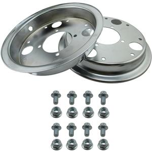 3.50 x 8" Wheel Rim With Bolts & Screws For Honda Monkey Gorilla Z50A Z50 Z50J Z50R Bike (Silver)