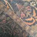 Dark Brown Washable 2x6 Kitchen Rugs Non Slip - Farmhouse Hallway Runner Rug, Non Slip Floral Botanical Bathroom Mats, Southwestern Cabin Bedroom, Hall Way Low Pile Carpet