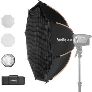 SmallRig 35"/90cm Softbox LA-O90 Quick Release Octagon Soft Box for Bowens Mount COB Lights for SMALLRIG for Neewer for Aputure for Godox