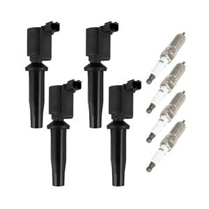 ECCPP 4 ignition coils with 4 iridium Spark Plugs,UF621 Compatible with Ford Fusion 2010-2020 Escape 2009-2019 Ranger 2013-2020 Lincoln MKZ 2011 2012 2013 2014 2015 2016 2017 2018 2019 2020 2.0L 2.5L