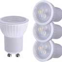 Mini Bulb mr11 35mm gu10 3w 120v Dimmable led Spotlight Bulb 3000K Warm White 25w 30w Halogen Bulbs Replacement for mini Tracking Fixture (120V Dimmable 3000K)