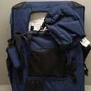 Large Cat Carrier 24"x16.5"x16.5" Soft-Sided Portable Pet Crate for Car Traveling with Collapsible Litter Box and Bowl (Blue)