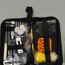 Watch Link Removal Kit, BYNIIUR Watch Repair Kit, Watch Case Opener Spring Bar Tools, Watch Battery Replacement Tool Kit, Watch Band Link Pin Tool Set with Carrying Case and Instruction Manual (Black)