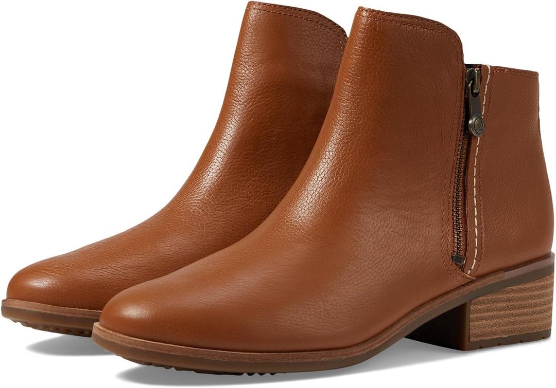 Sperry Women's Seaport Storm Rain Boot (10 Wide, Tan)