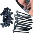 150 Pack Heavy Duty Self-Locking Nylon Zip Ties, Cable Tie Buckle, UV Resistant Zipper Clips, Universal Nylon Cable Tie Buckle for Car, Home, Office & Garden