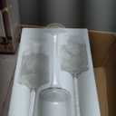 Hurricane Candle Holder Glass Candleholders Holders Votive Long Stem Tealight Tall High Tea Light Elegant Transparent Ideal Dining Wedding Party Home Decoration Gifts (Large 6 Sets)