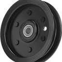 Flat Idler Pulley for 604219, Hustler Raptor 42" 52" Deck, Raptor SD 48" Big Dog