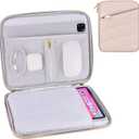 9-11 Inch Carrying Sleeve, Puffy Tablet Case Bag for iPad Pro 11-in (M5), iPad 10.9 (10th Gen), iPad Air 11-in (M2), Galaxy Tab S9/S8 (Puffy Khaki, 9-11)