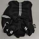 Zeerun Weighted Vest for Women & Men with Reflective Stripe and Adjustable Buckle, Comfortable & Durable Rucking Vest for Walking, Running & Strength Training, 6LBS-Black