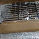 Hisencn Grill Parts for Charbroil Performance 475 4 Burner 463375919, 463377319, 463376419, G470-0004-W1A Heat Plates and 17 inch Cooking Grates, for Char Broil Model 463376319 Grates