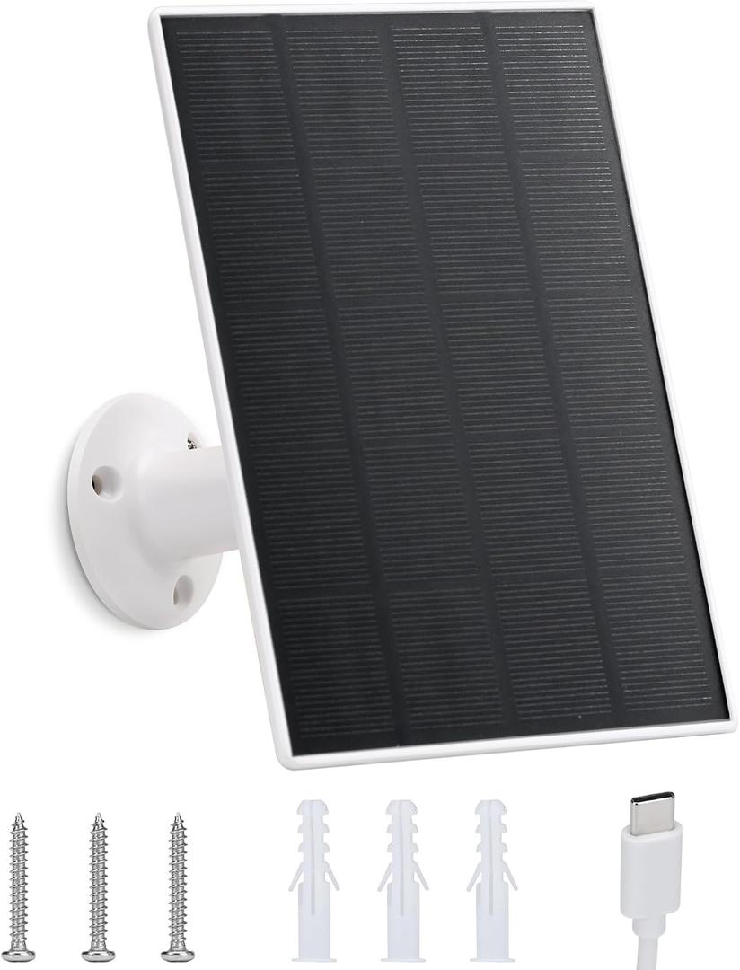 TT Nature Solar Panel for Smart Bird Feeder Type-c 9.8ft Cable