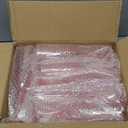 Dualshine 12 Pcs Champagne Flutes Plastic, Pink Wine Glasses, Plastic Goblets, Reusable Champagne Flute for Wedding, Hotel, Bar, Bachelor PartiesPink