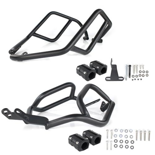 Xitomer Upper & Down Crash Bars Fit for Tenere 700 2023 2022 2021 2020 2019 Motorcycle Engine Guard Tank Guard Upper Down Crash Bars Tank Guard