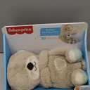 Fisher-Price Baby Toy Soothe 'n Snuggle Otter Portable Plush Sound Machine with Music Lights & Breathing Motion for Newborns 0+ Months (1 Count (Pack of 1))