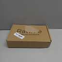 Ravinte 10 Pack 4 inch Hole Center Black Cabinet Pulls Kitchen Cabinet Handles 6-3/8" Overall Length Matte Black Hardware for Cabinet