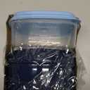 Fit & Fresh Insulated Soup Container With Lid & Sandwich Container, Hot Food Insulated Lunch Container, Complete Thermo Lunch Kit With Ice Pack, Navy