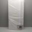 Large Bulletin Board, 48 X 35 Inches Felt Cork Board with 40 Pushpins, Foldable Felt Notice Pin Board Photo Display Board with Self-Adhesive Tape for Office Home School (White, 48x35 inch)