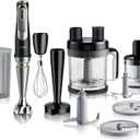 Braun MQ9187XL MultiQuick 9 Hand Blender, 8 Attachments | #1 Hand Blender Brand, Manual Speed Control, 3 Power Settings, Single Hand Operation, ActiveBlade Technology