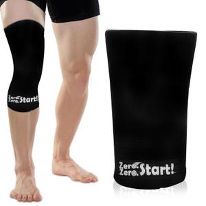 ZERO. ZERO. START Cooling Knee Sleeve Gel Compression Sleeve for Cold Therapy, Cold Wrap Elbow Sleeves for Pickleball Players, Gel Compression Sleeve for Knees, Wrists, Ankles and Calves (Medium)