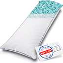 Body Pillow, Memory Foam Body Pillows for Adults Sleeping, Long Pillow for Bed, Big Large Firm Full Body Pillow for Side Sleeper, 20x54 Inch, White