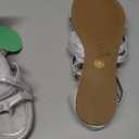FUNKYMONKEY Girls Gladiator Strap Sandals Flat Fisherman Thong Cross Strappy Sandals Size 5