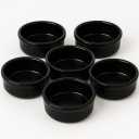 Areste Mexican Clay Cookware Set of 6 – Full Black Terracotta Pots, Bowls, Plates & Serving Dishes – Spanish Earthenware for Baking, Yogurt, Kheer, Meat, Vegetables – Cazuelas Mexicana